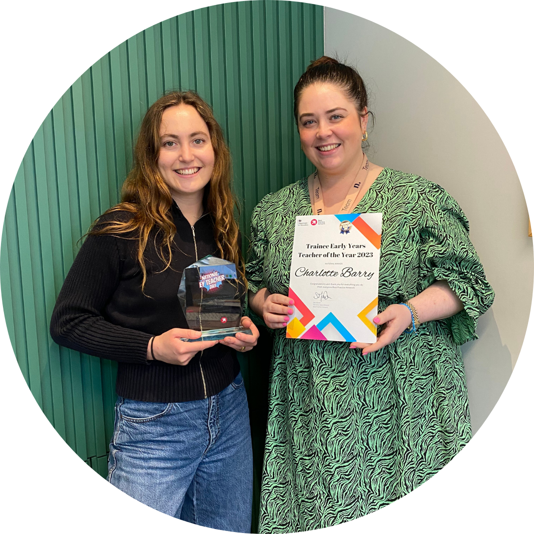 Charlotte Barry - National Early Years Trainee Teacher of the Year Awards winner