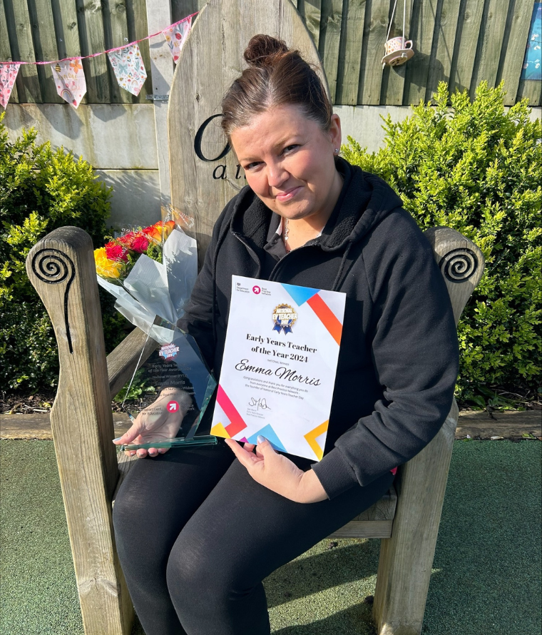 Emma Morris National Early Years Teacher