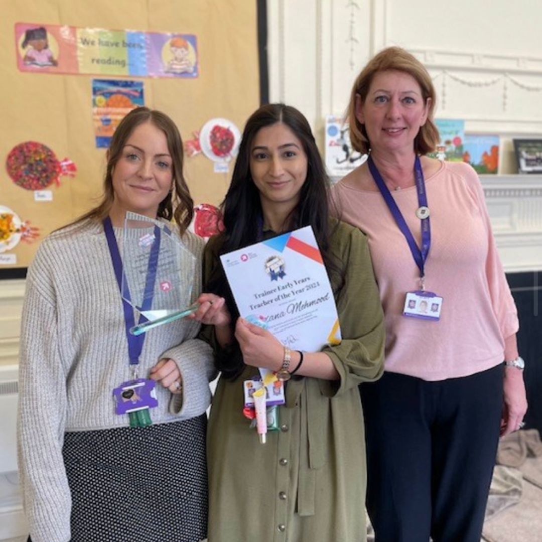 Roxana Mehmood - Trainee National Early Years Teacher of the Year Awards winner