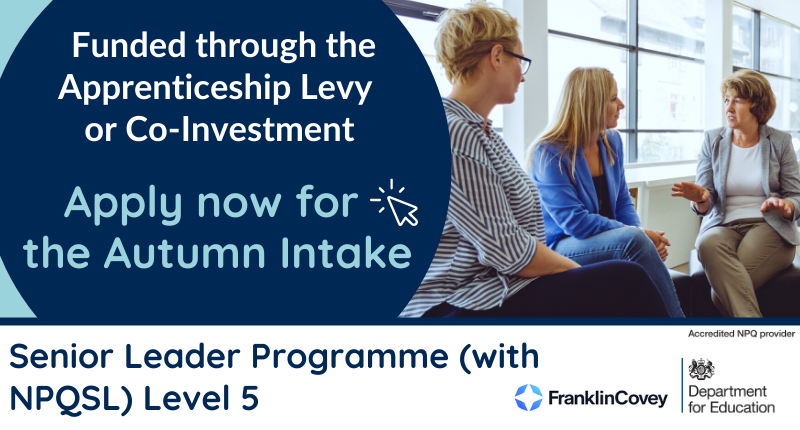 Leader Apprenticeship NPQSL