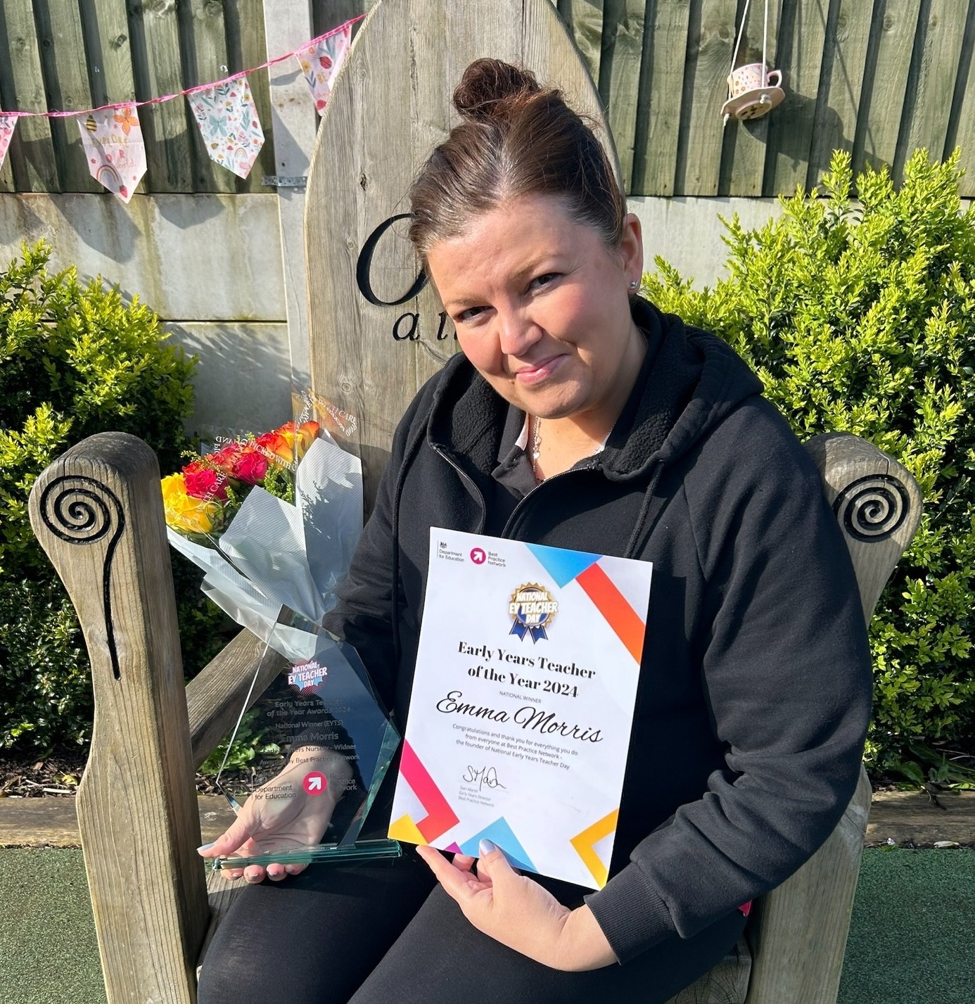 Emma Morris - EYTS National Early Years Teacher of the Year Awards winner