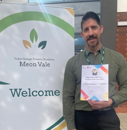 Jonathan Crockett - MITEY  Early Years Teacher of the Year Awards winner