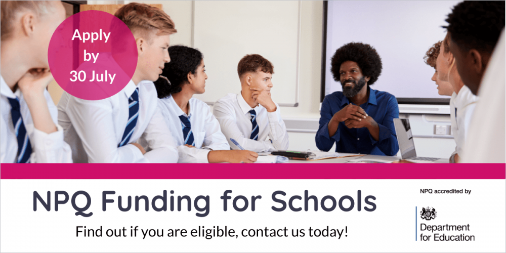 DfE Announces NPQ Scholarships for Autumn 2021