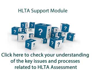 help with hlta assignments